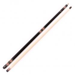 Бильярдный кий для русского бильярда Спайк (черный), двухсоставной