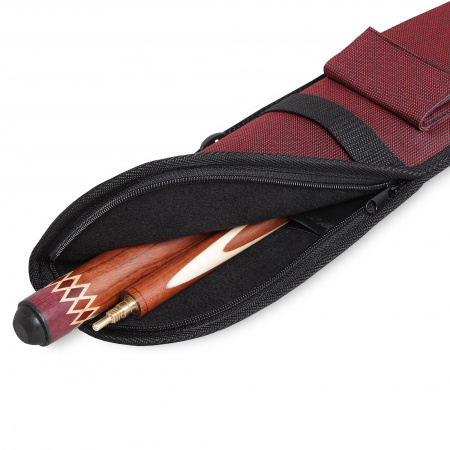 Чехол для кия Динарий (бордовый)